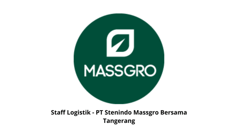 Lowongan Kerja Staff Logistik PT Stenindo Massgro Bersama Tangerang